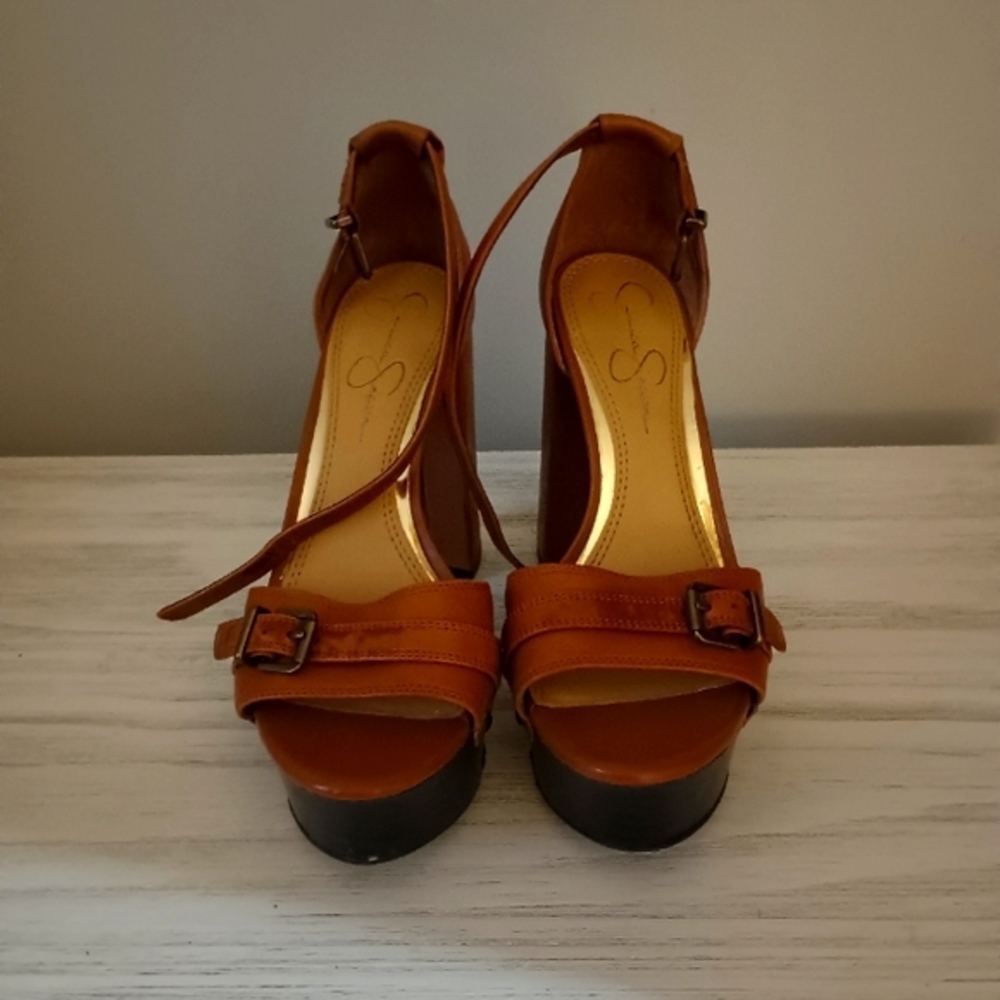 Jessica Simpson platform heels